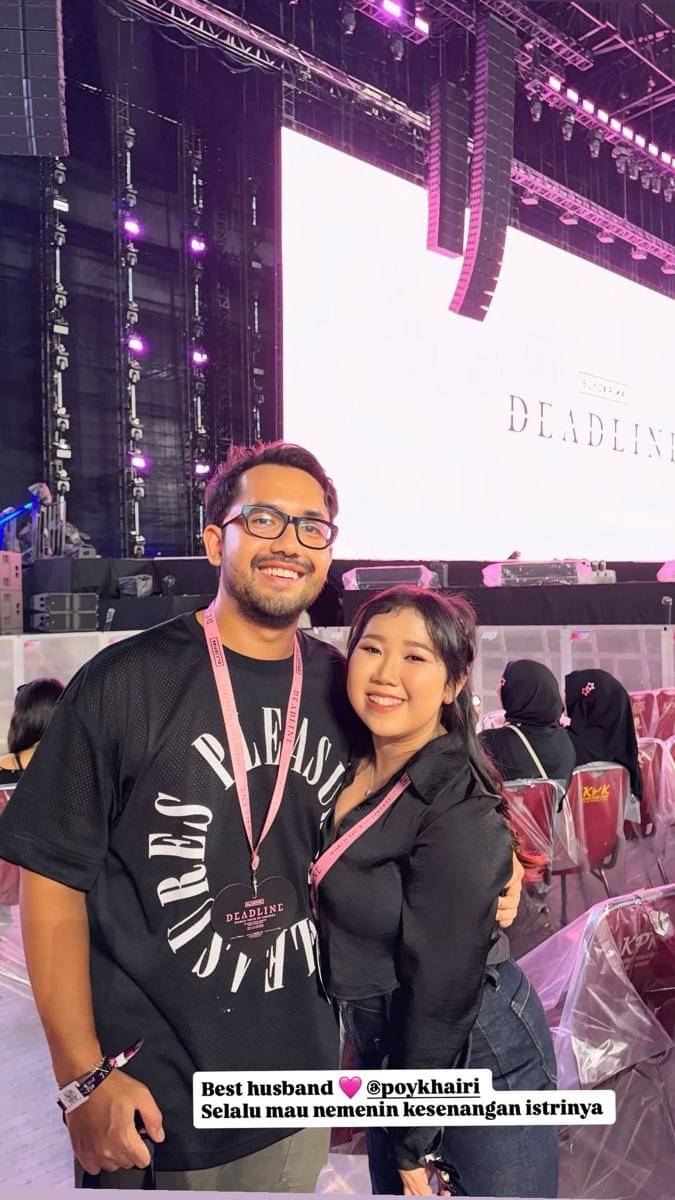 artis nonton konser BLACKPINK di Jakarta 2025