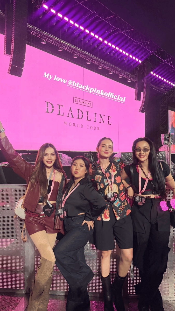 artis nonton konser BLACKPINK di Jakarta 2025