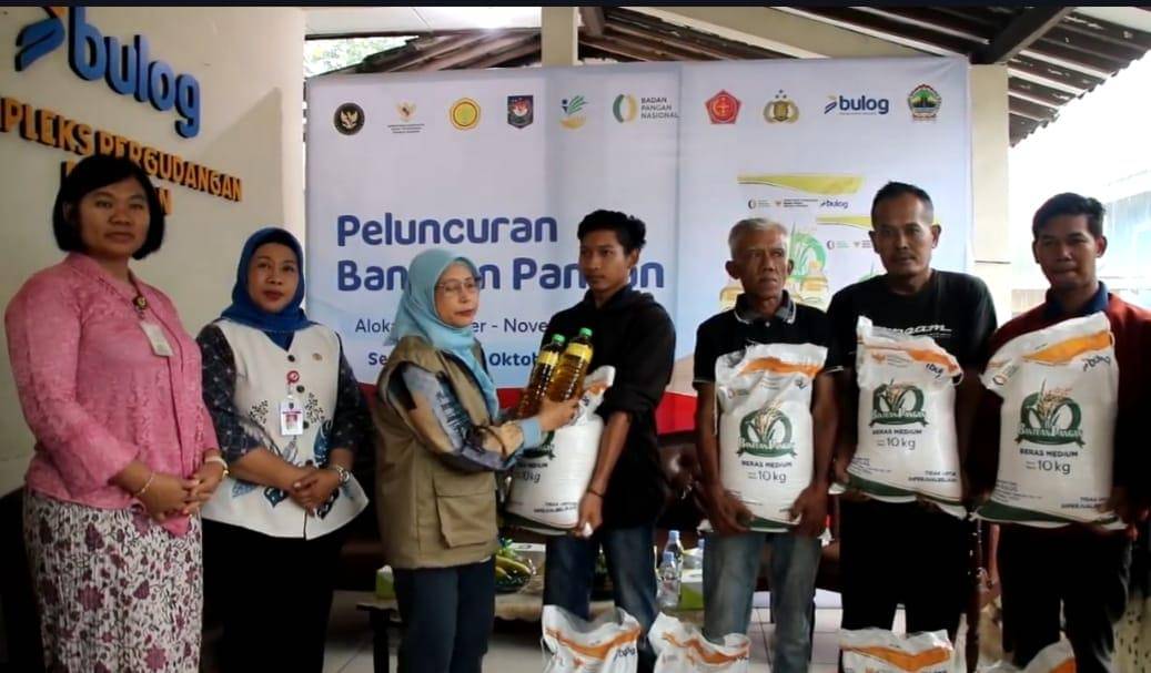 bulog, bantuan pangan, penerima bantuan pangan, bantuan pangan nasional