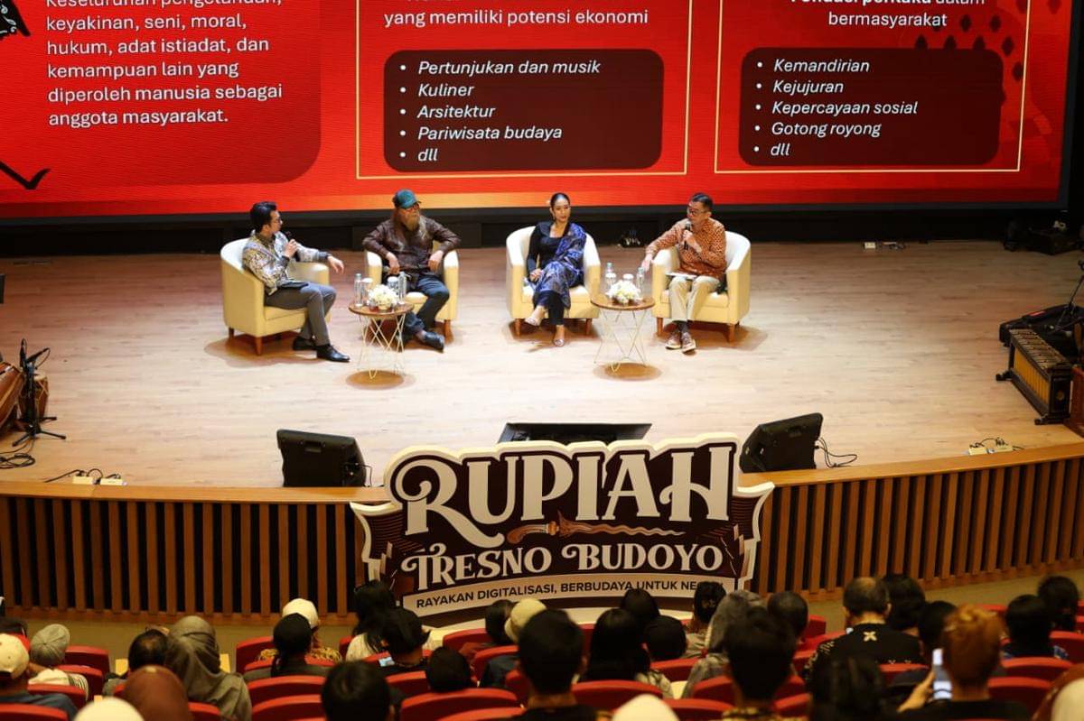 Rupiah Tresno Budoyo yang diadakan Bank Indonesia (BI) Provinsi Jawa Tengah di Radjawali Cultural Center, Semarang, Sabtu (1/11/2025). (Dok. Bank Indonesia)