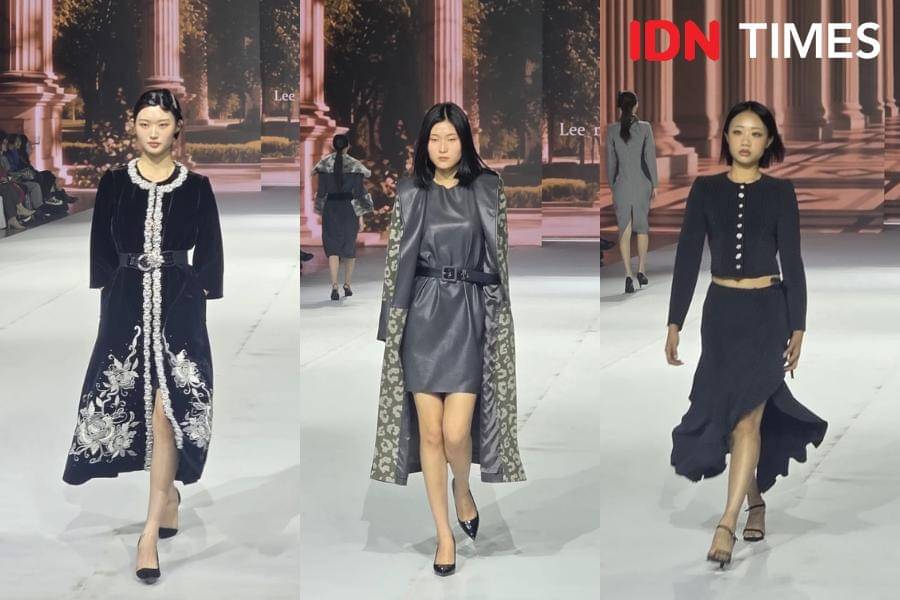 Koleksi karya Lee mi Kyung Boutique di Busan Fashion Week 2025