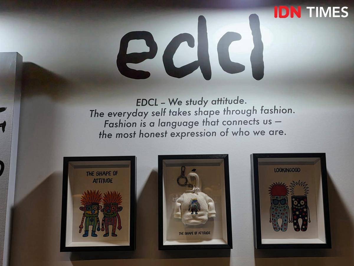 Karya brand EDCL di acara JF3 in Korea Fashion & Culture Industry Networking Event, Seoul