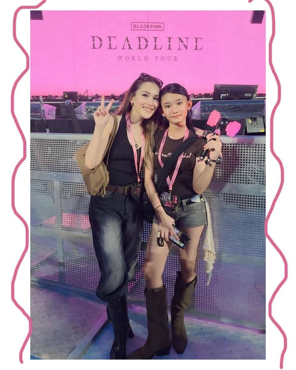 OOTD Ayu Ting Ting di konser BLACKPINK JAKARTA 2025