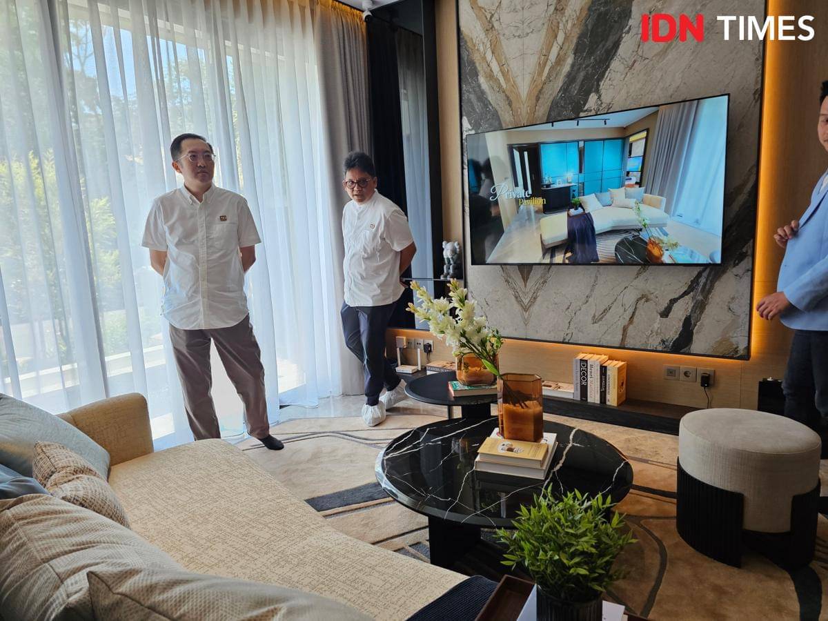 Suasana hunian tipe Ardea di Cluster Heron Summarecon Serpong