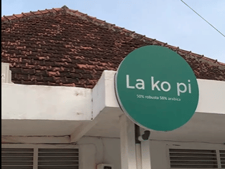 La Kopi Cafe Bandar Lampung