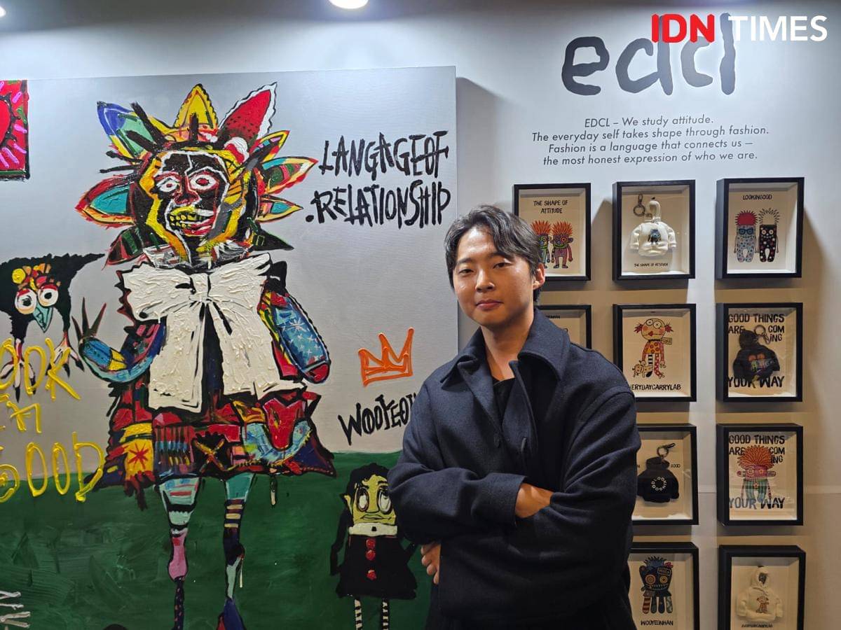 Karya brand EDCL di acara JF3 in Korea Fashion & Culture Industry Networking Event, Seoul