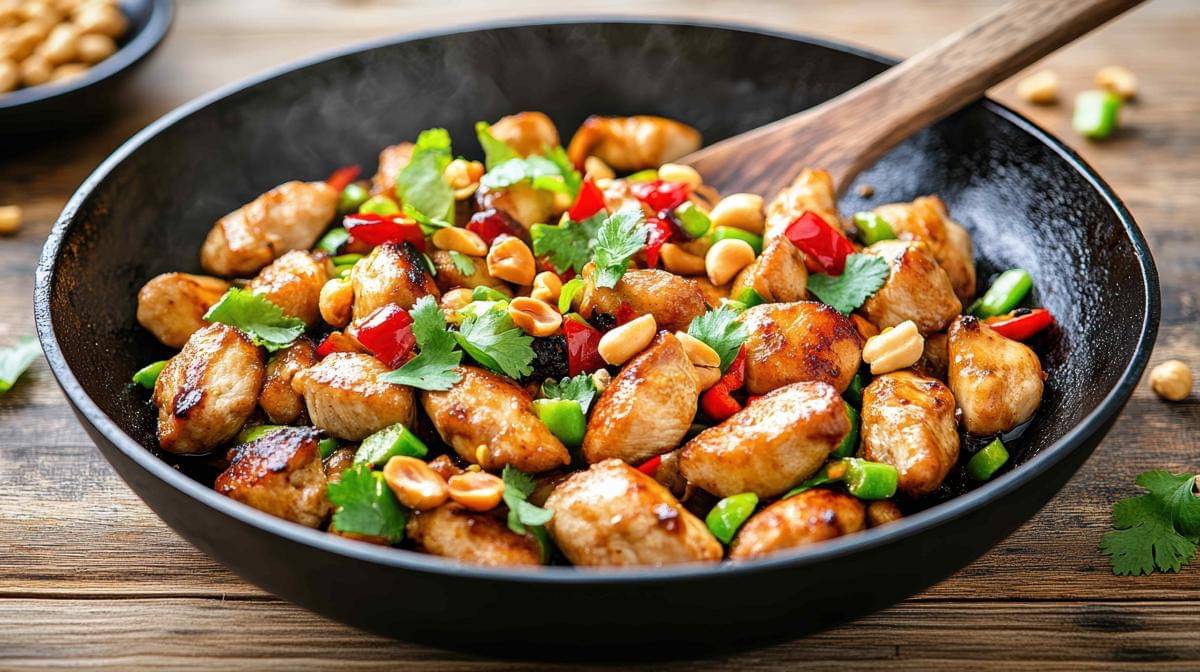 Ilustrasi Aduk Kung Pao Chicken