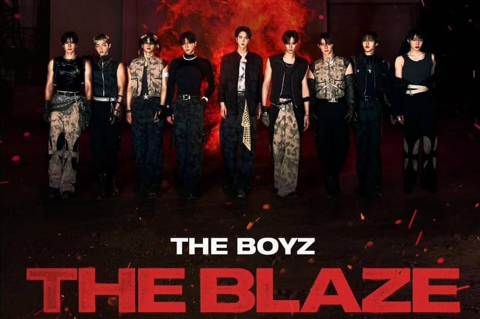 poster tur dunia THE BOYZ, THE BLAZE