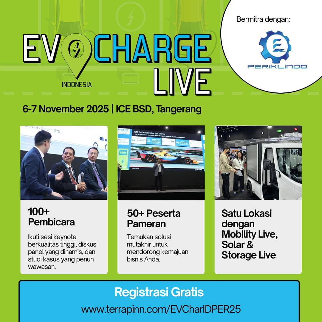 poster EVCharge Live Indonesia 2025