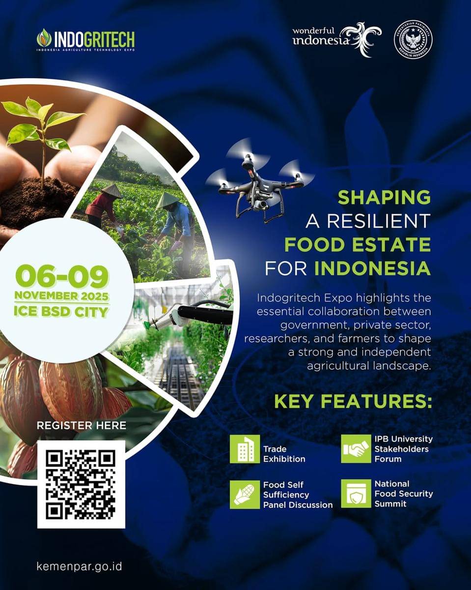 poster IndoGriTech Expo 2025