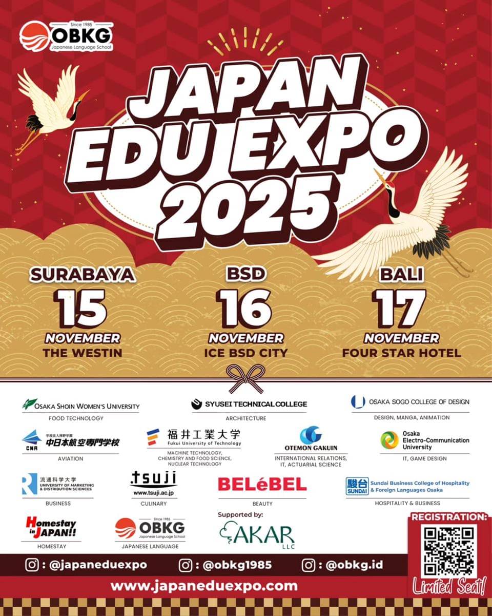 poster JAPAN EDU EXPO 2025