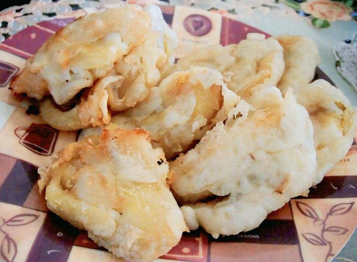 ilustrasi pisang goreng