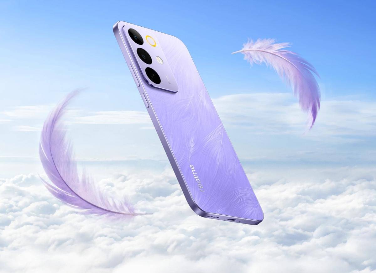 realme C85 series warna parrot purple 