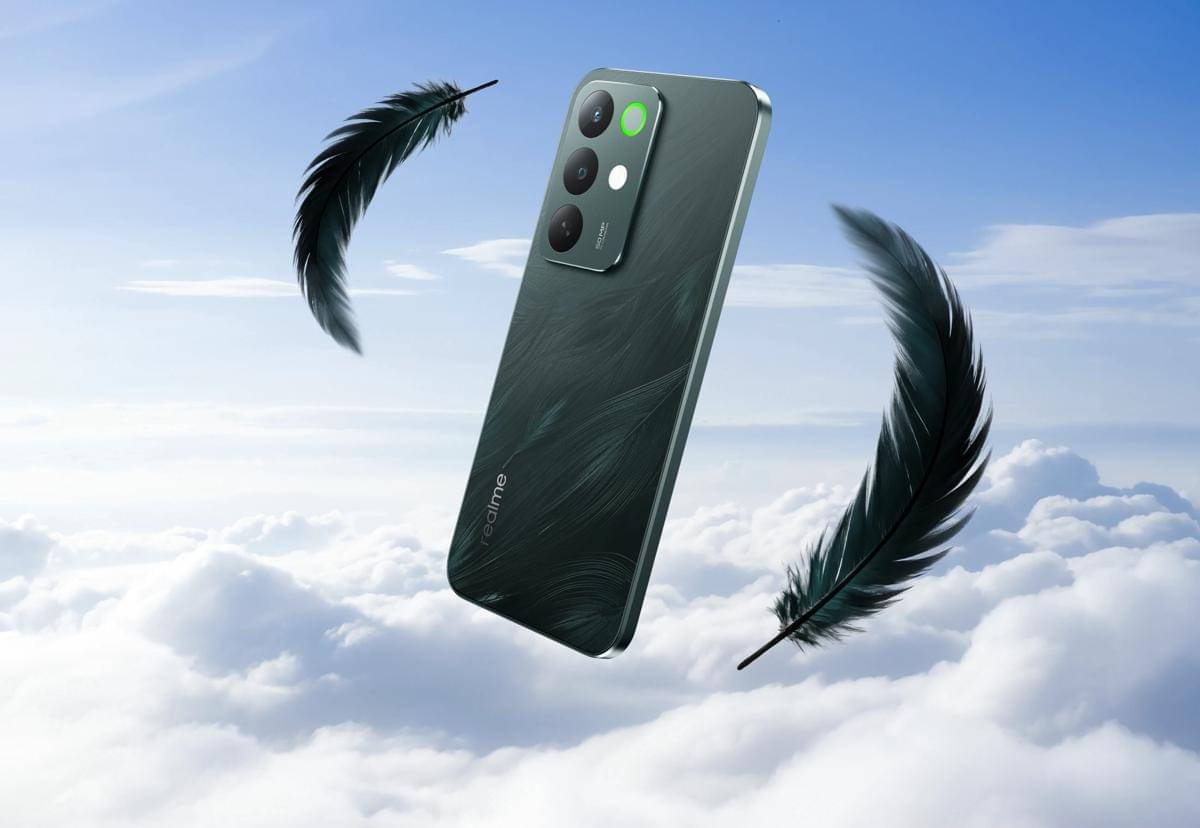 realme C85 series warna peacock green