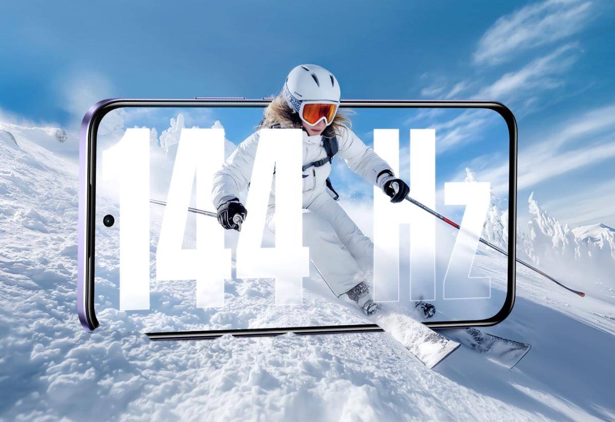 tampilan sisi depan realme C85 series