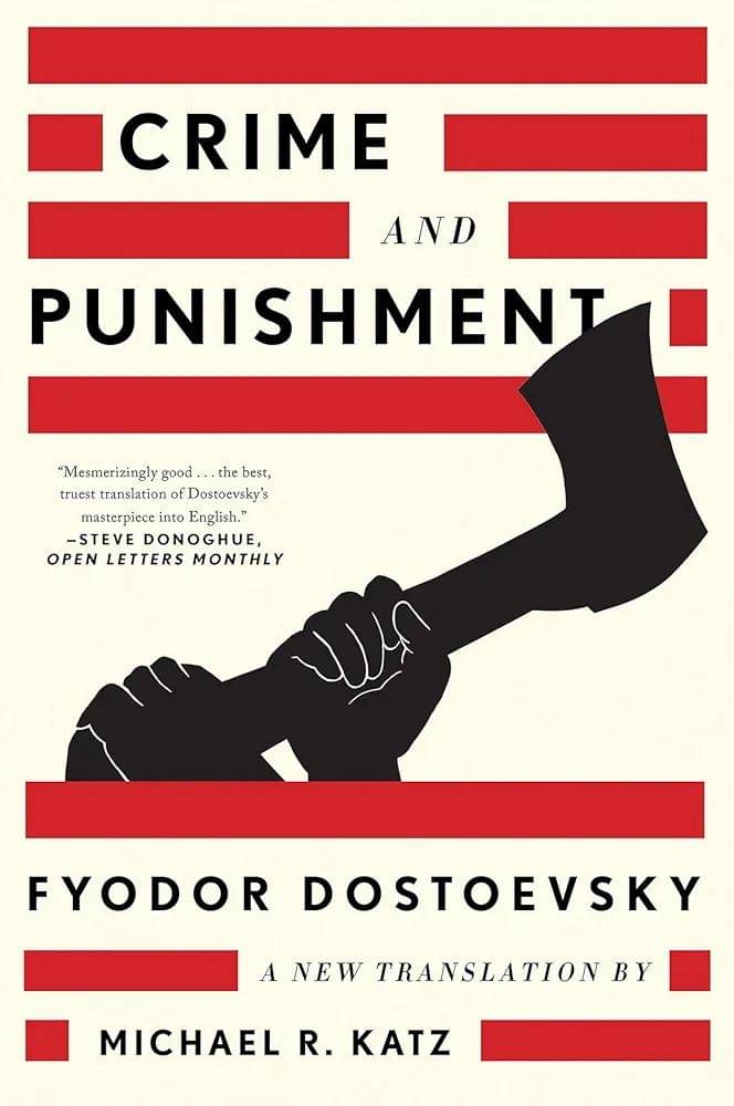  sampul novel Crime and Punishment