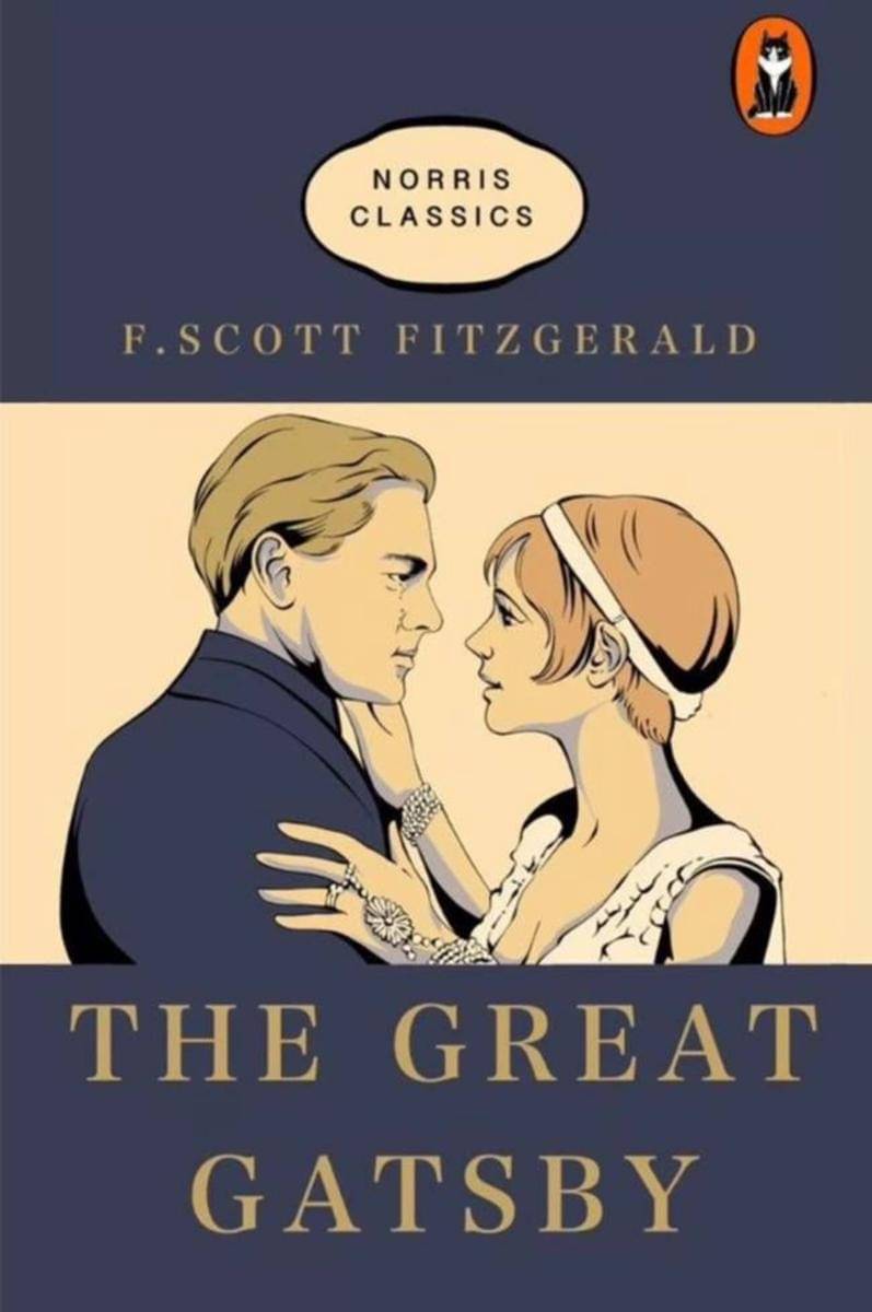 sampul novel The Great Gatsby