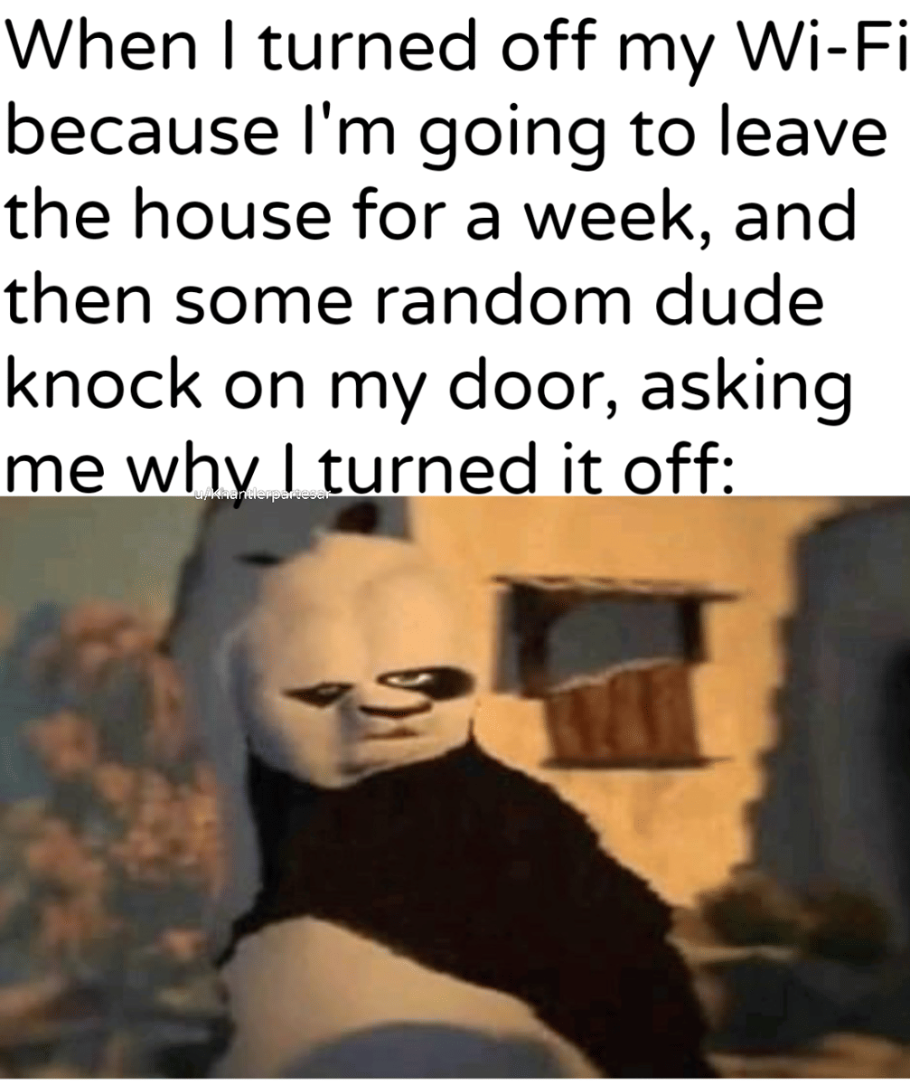 meme kartun tentang WiFi
