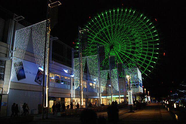 potret Tempozan Ferris Wheel, Osaka