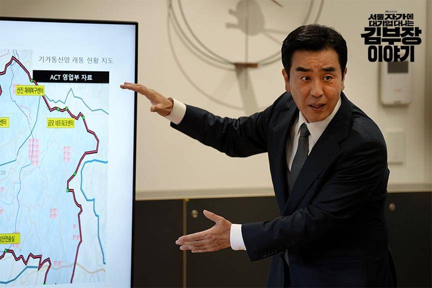 Ryu Seung Ryong di drakor The Dream Life of Mr. Kim