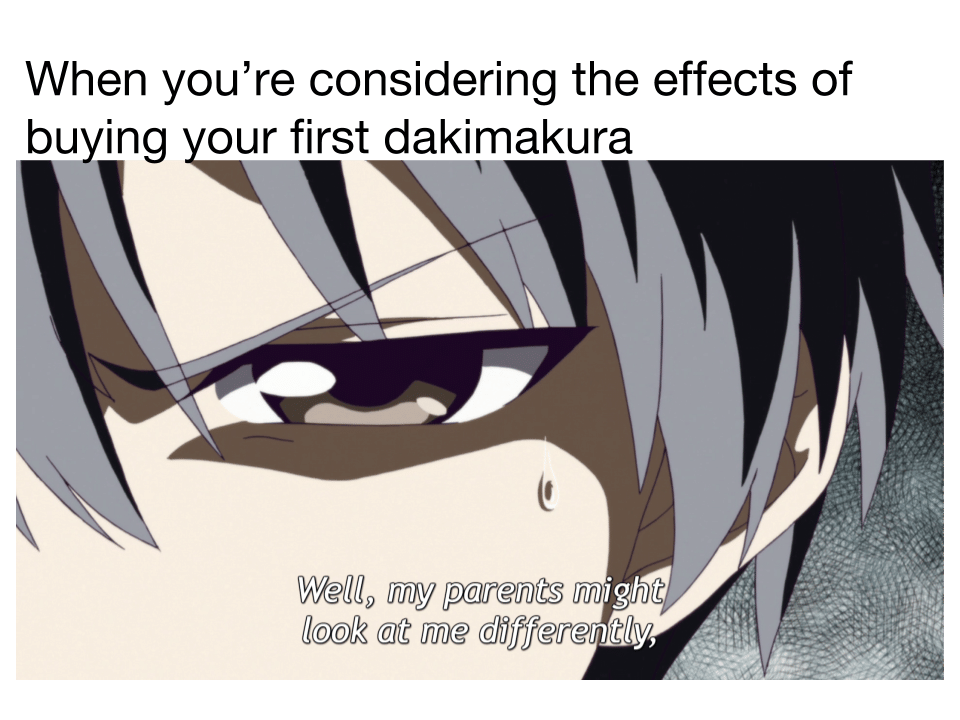 meme anime bantal dan guling