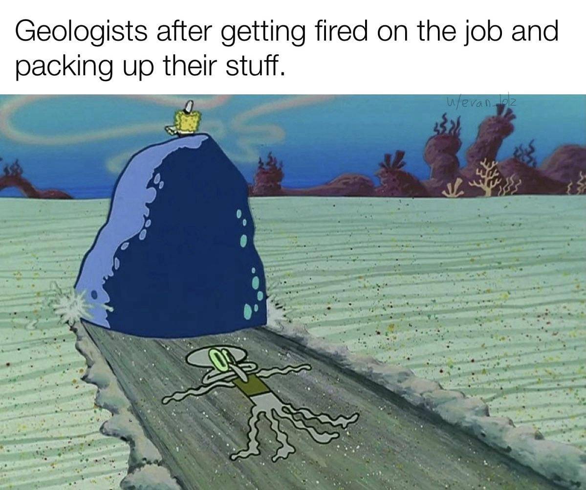 meme kartun tentang dipecat