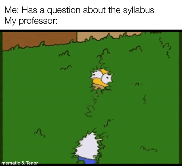 meme kartun tentang dosen