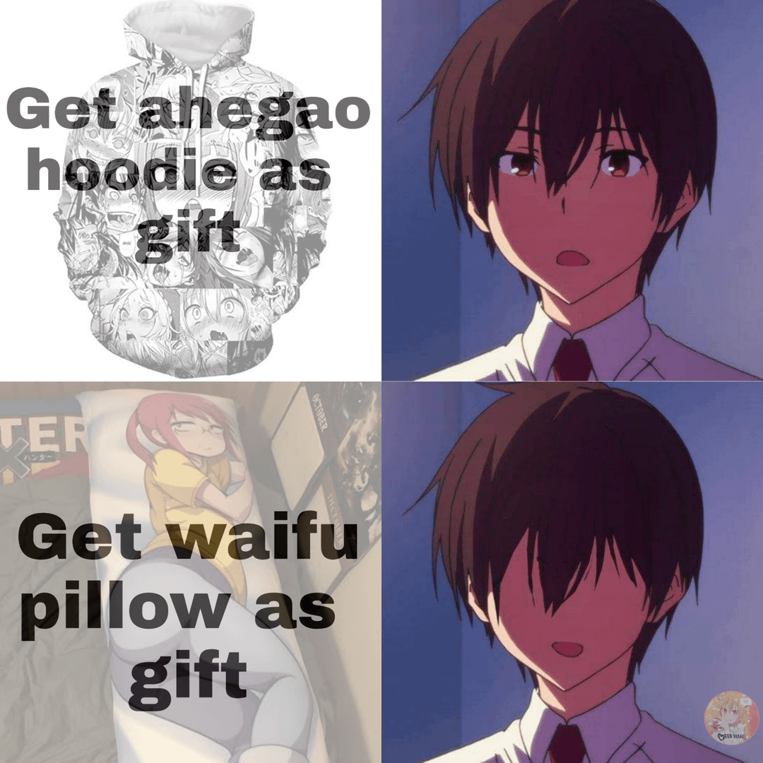 meme anime bantal dan guling