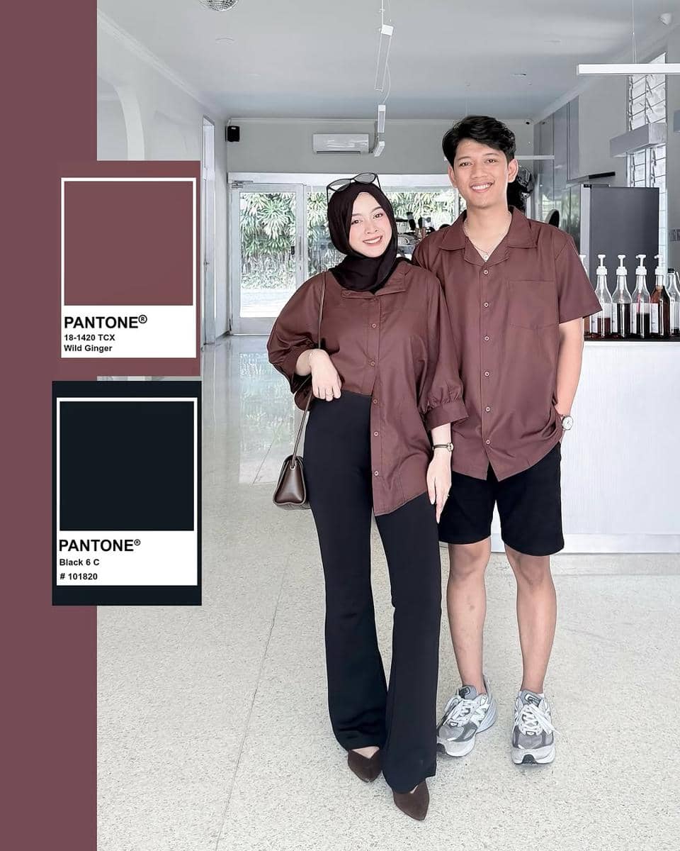 mix and match outfit brownie ala Ega Shalsa