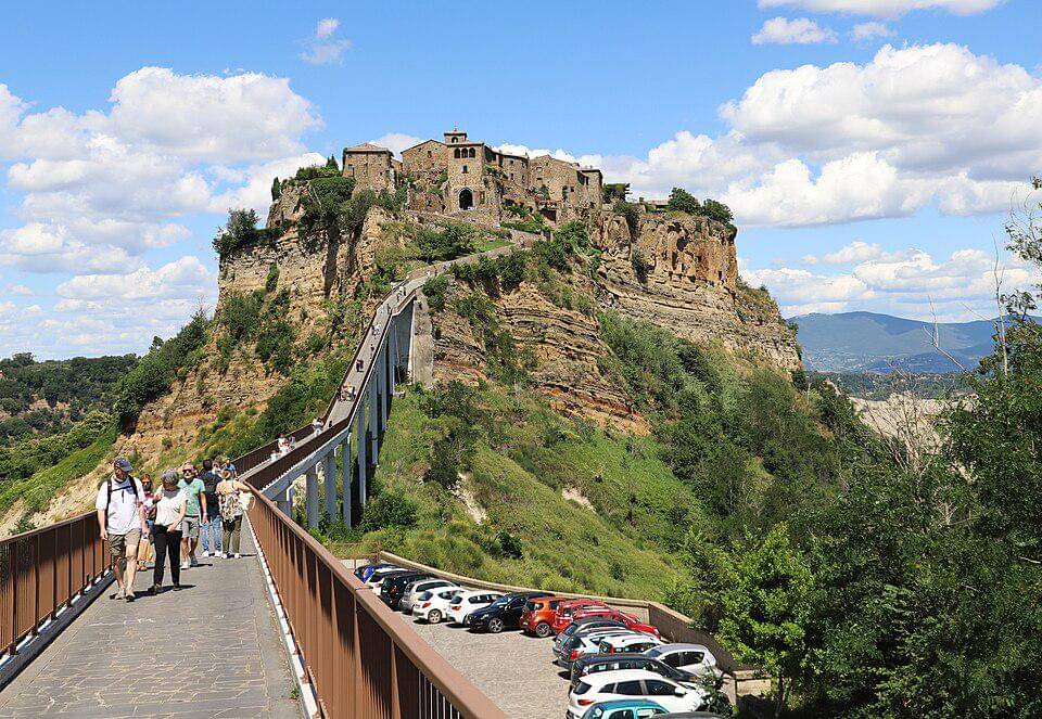 Civita di bagnoregio, veduta