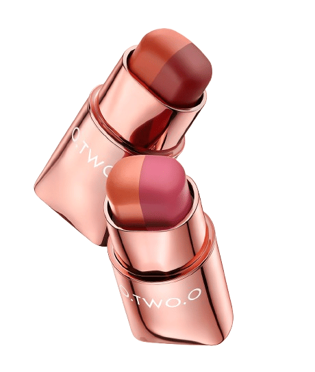O.Two.O - Haute Dual Color Silky-Soft Lip & Cheek Stick