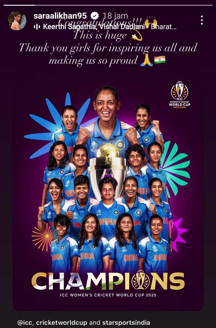 unggahan Sara Ali Khan