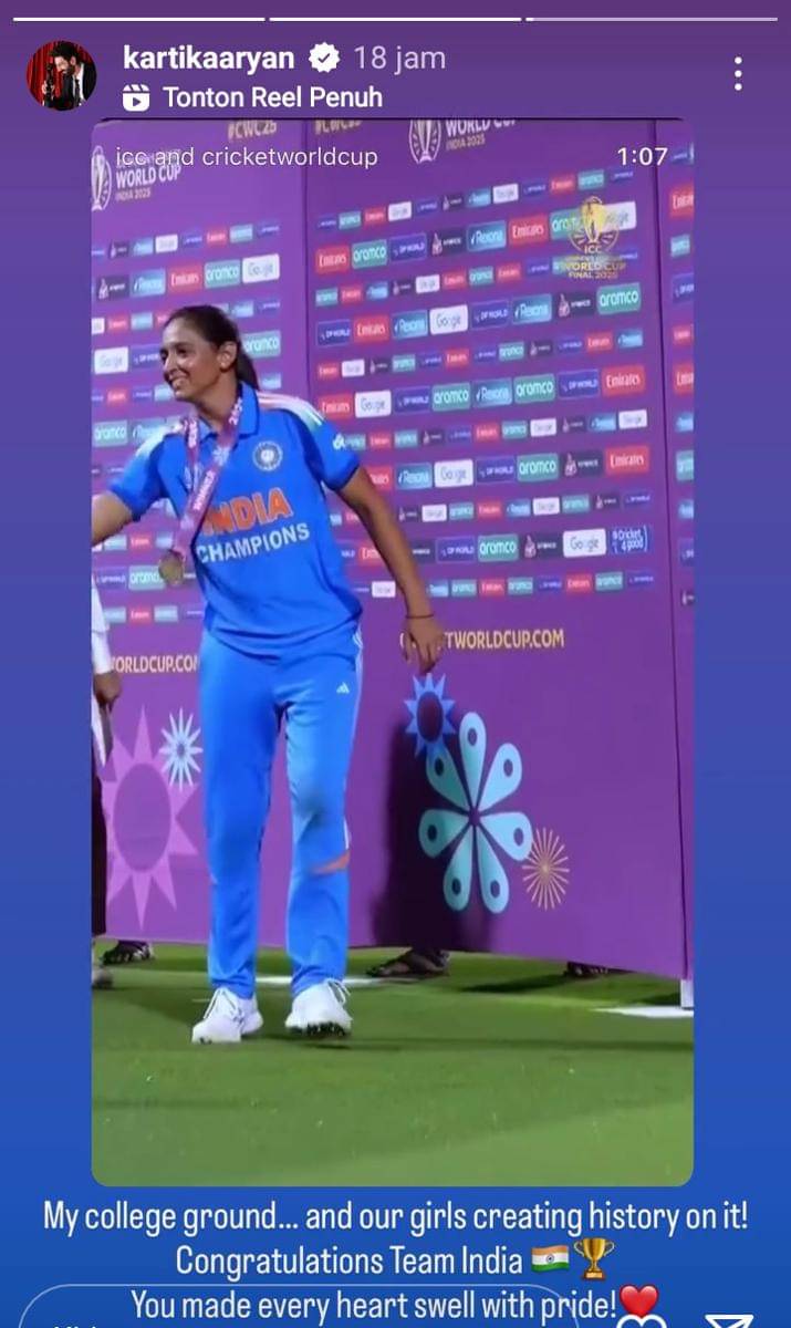 unggahan Kartik Aaryan