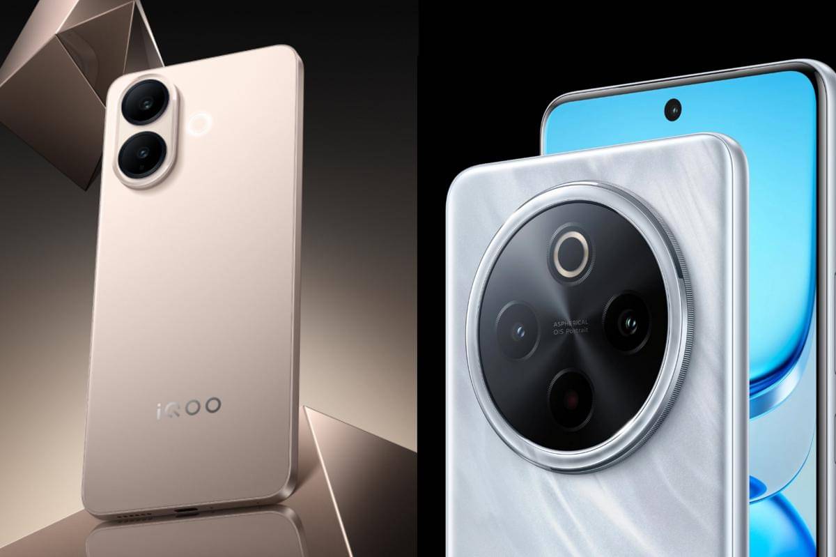 perbandingan desain kamera iQOO Z10R dan iQOO Z10