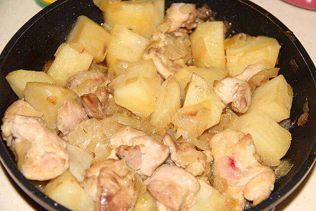 ilustrasi tambahkan kentang