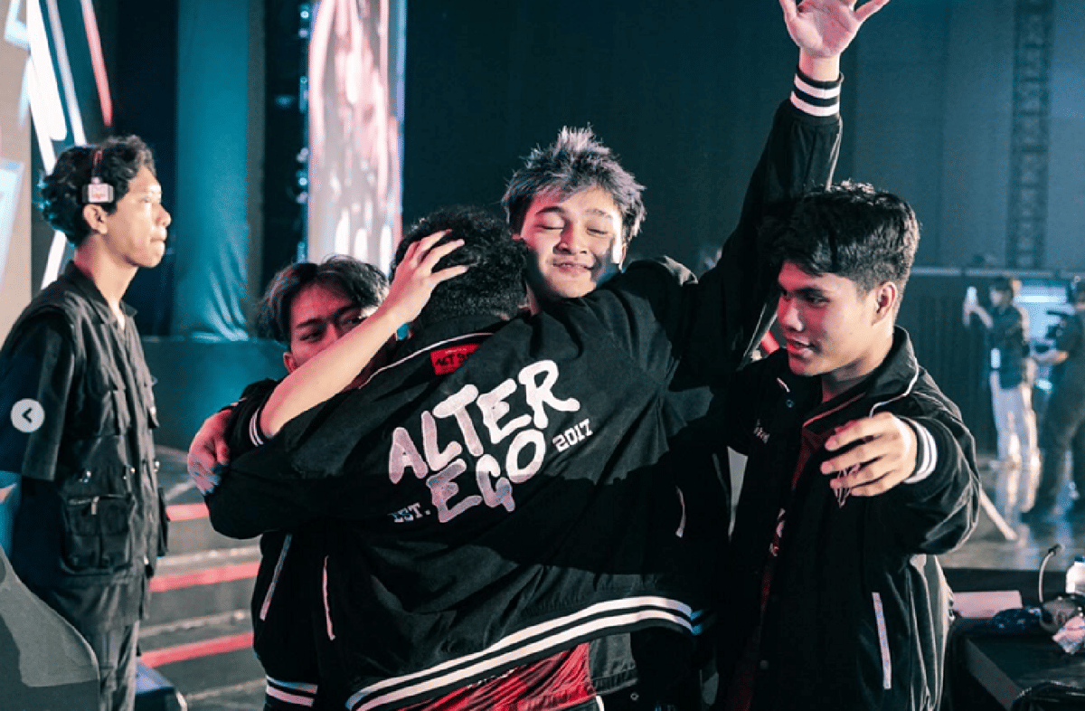 momen kemenangan AE atas EVOS