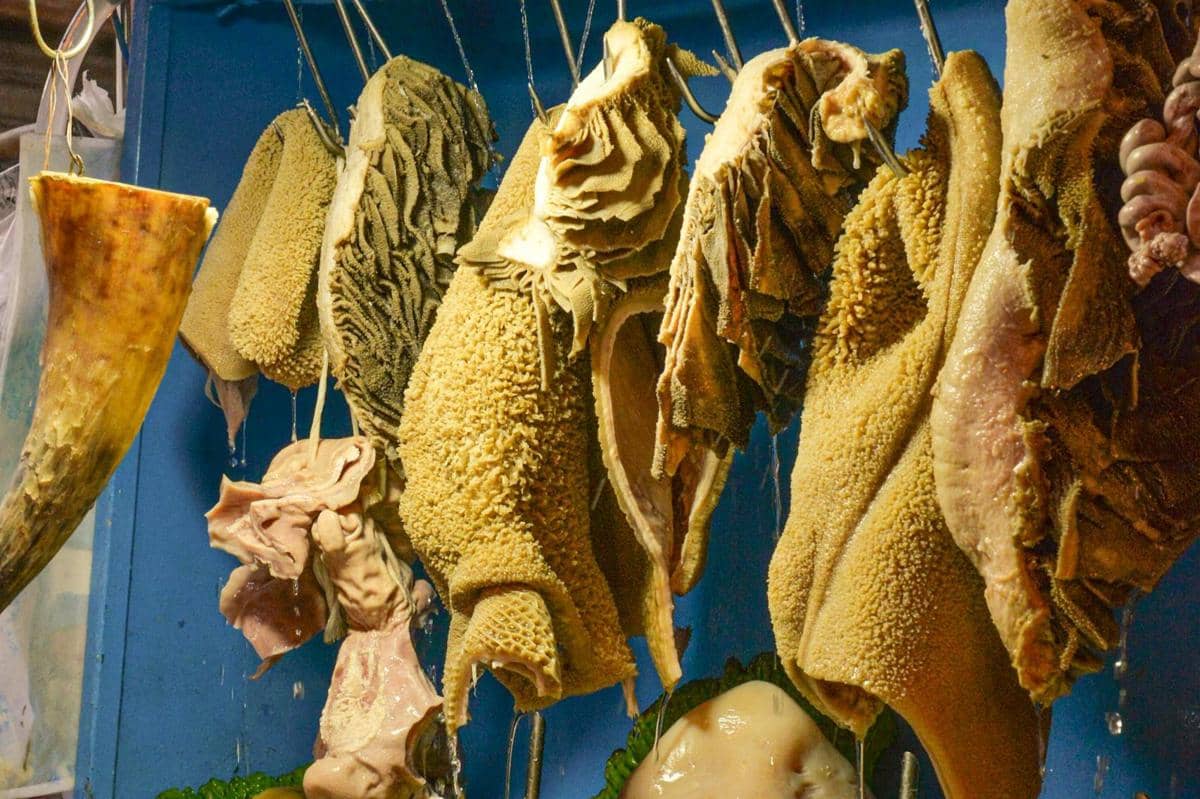 ilustrasi jeroan daging 