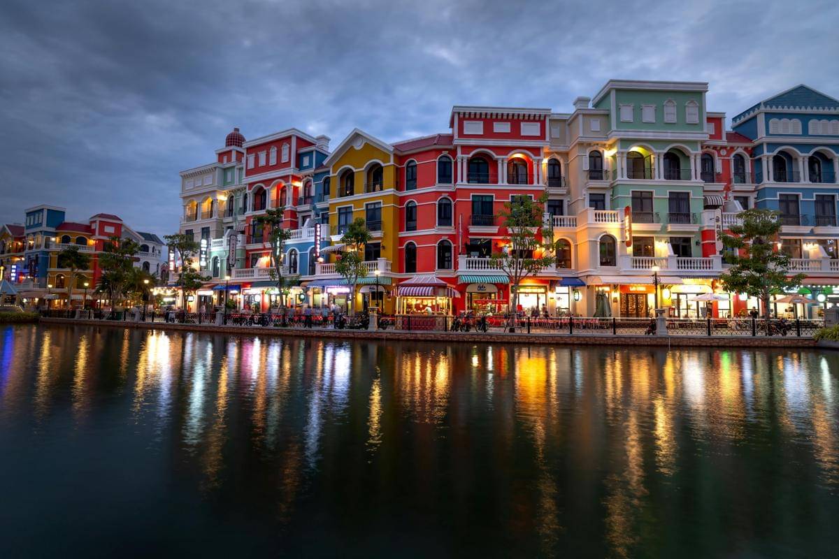 ilustrasi kota Hoi An