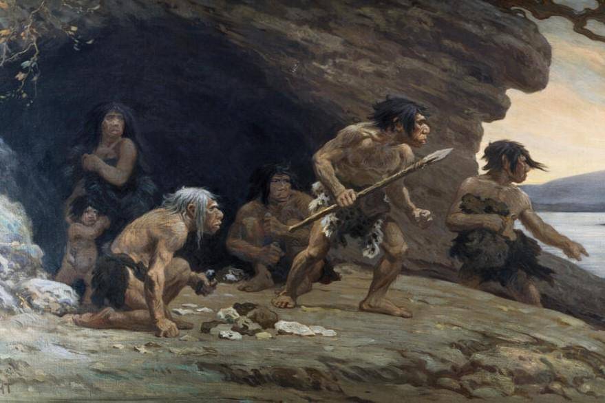 ilustrasi manusia purba