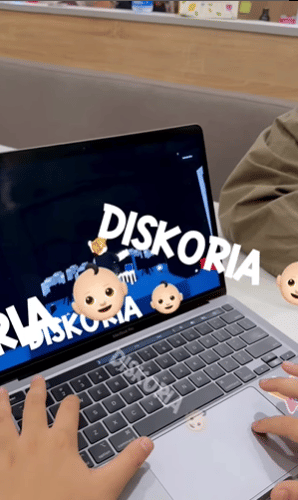 Andien dibuatkan game oleh Kawa 