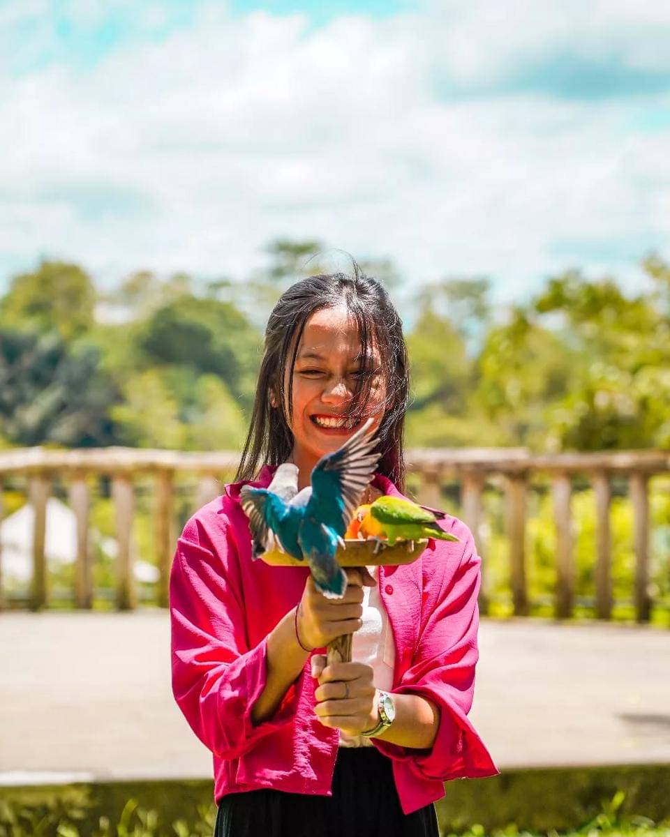 potret bertemu dan kenalan dengan berbagai jenis burung di Tasta Zoo