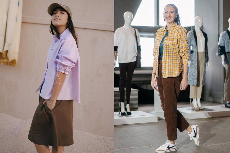 Adu gaya Nadine Chandrawinata vs. Sabrina Alatas