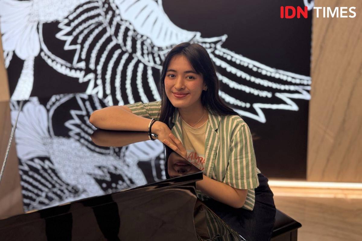 Mawar Eva de Jongh pada Senin (27/10/2025) (IDN Times/Elizabeth Chiquita)