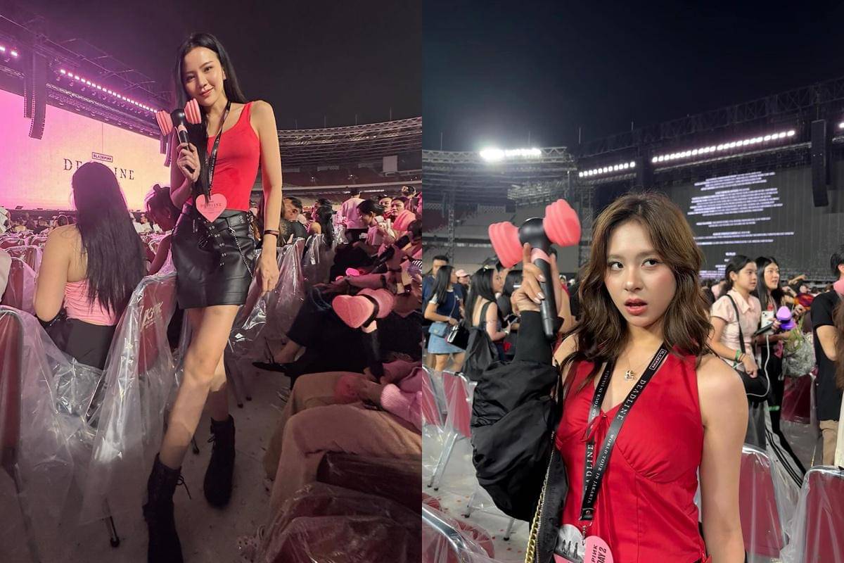 artis dandan ala member BLACKPINK di konser
