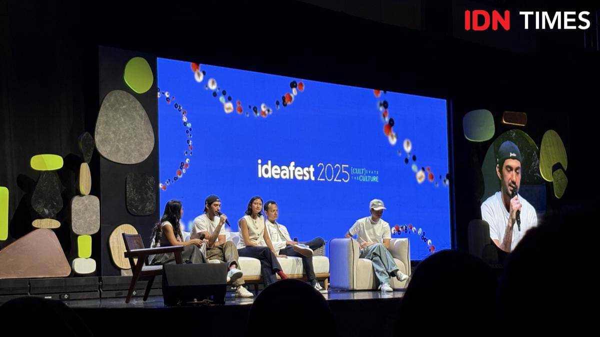 IdeFest 2025 digelar pada 31 Oktober hingga 2 November 2025. Mengangkat tema (Cult)ivate the Culture. (IDNTimes/Dina Salma)