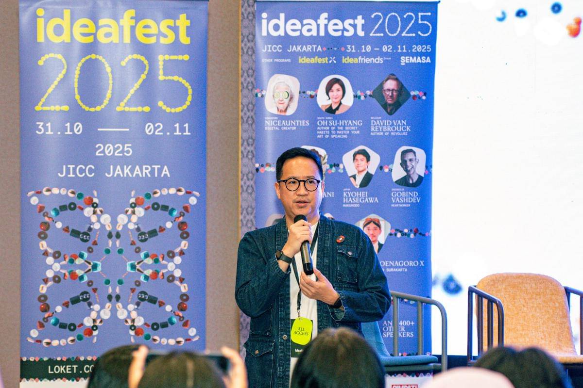 IdeaFest 2025 digelar pada 31 Oktober hingga 2 November 2025. Mengangkat tema (Cult)ivate the Culture. (dok.IdeaFest 2025)