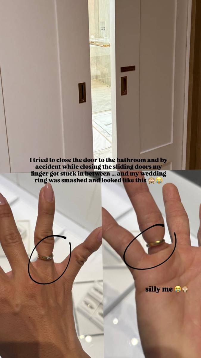 Jennifer Bachdim ke Damkar usai Jari Kejepit Cincin (instagram.com/jenniferbachdim)