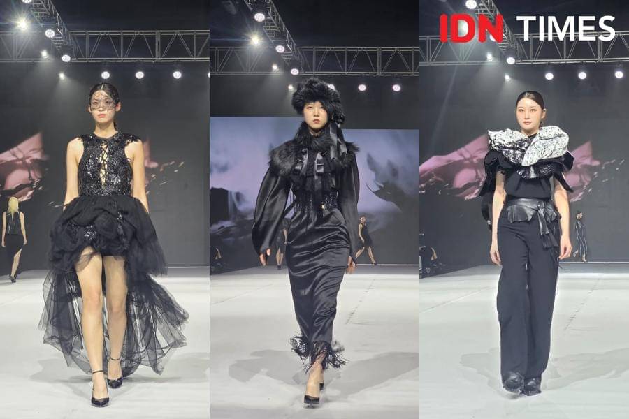Koleksi karya Jerome Blin asal Prancis di Busan Fashion Week 2025