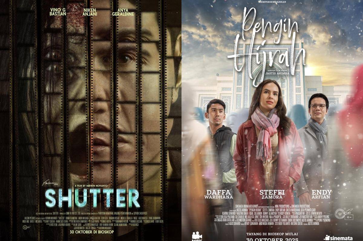 Poster film Indonesia Shutter dan Pengin Hijrah
