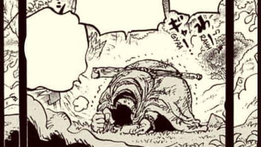 Monkey D. Dragon berduka. (Dok. Shueisha, Eiichiro Oda/One Piece)